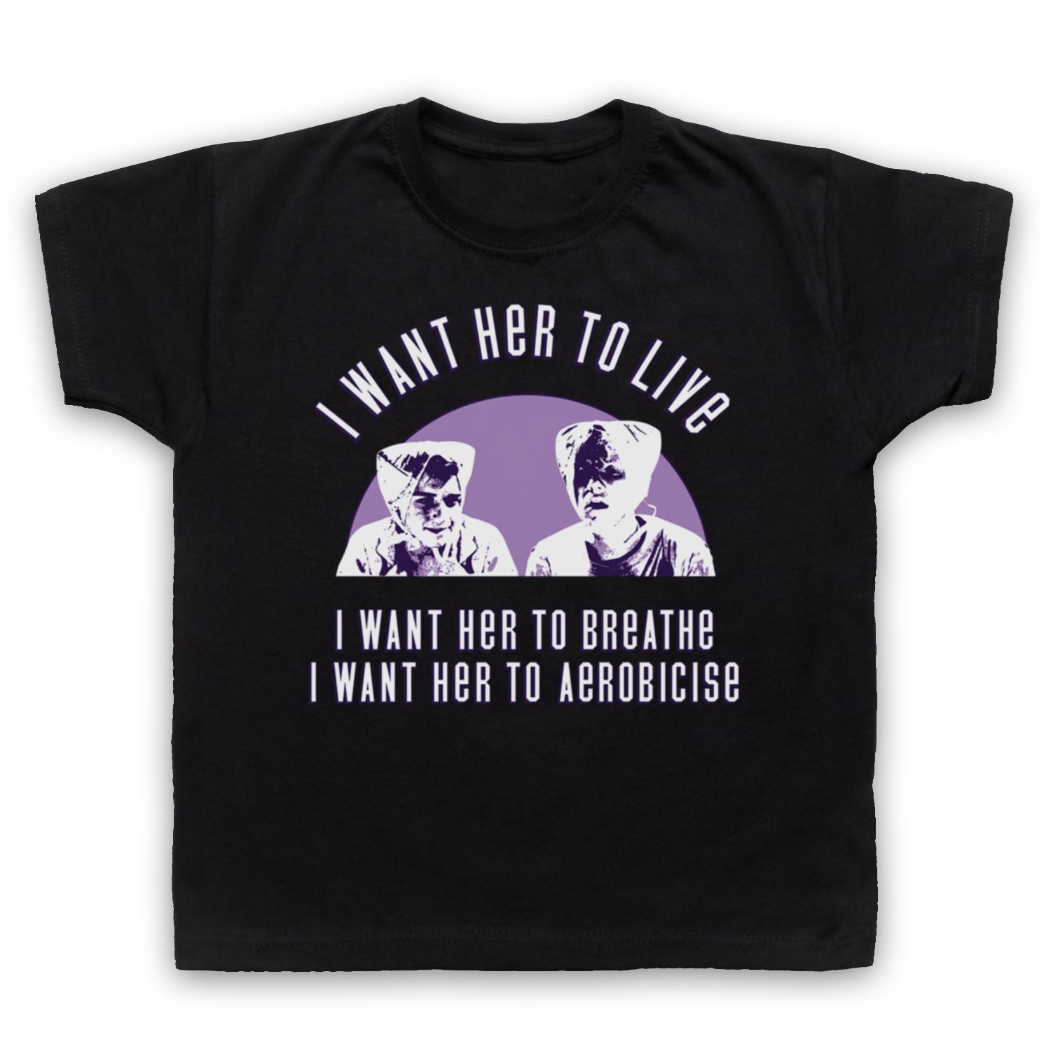 

I WANT HER TO LIVE BREATHE UNOFFICIAL WEIRD SCIENCE KIDS CHILDS T-shirt 100