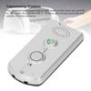 Wireless Intercom System 2 Way Voice Caller 1000M Long Range Bidirectional Communicating Pager Silver Wireless Voice Caller