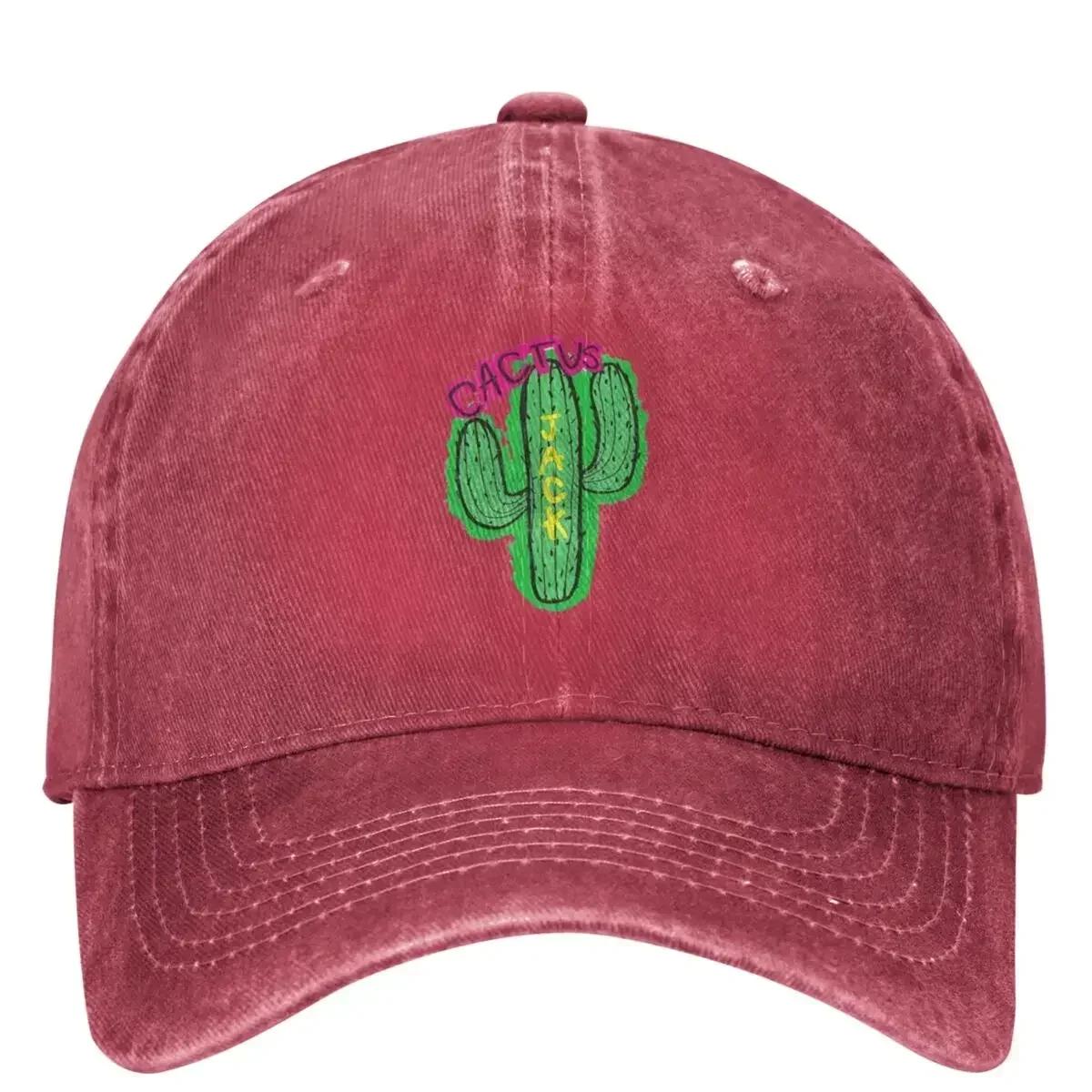 

Kaktus Jack Baseball Cap Music Album Outdoor Sports Sun Visor Washed Hip Hop Hats Couple Women Stylish Print Snapback Cap One Size