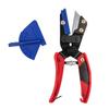 0°~135° Adjustable Wire Slotting Scissors, Electrical Woodworking Plastic Card Strip Edge Banding Rubber Strip Cutting Scissors