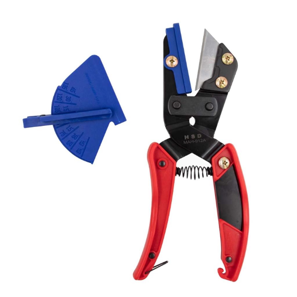 0°~135° Adjustable Wire Slotting Scissors, Electrical Woodworking Plastic Card Strip Edge Banding Rubber Strip Cutting Scissors