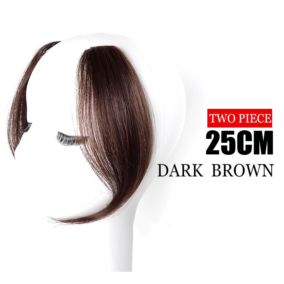 Buy Synthetic Fake Bangs Women's Middle Part Bangs Side Bang