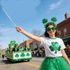 Saint Patrick Costume Shamrock Eyeglasses Headband Tutus Skirt Irish Festival Costume Accessories Saint Patrick Day Outfits