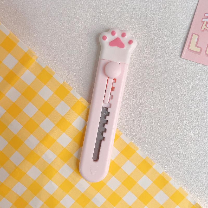 Compact Cartoon Utility Knife - Mini Unboxing & Letter Opener for Students and Office Use
