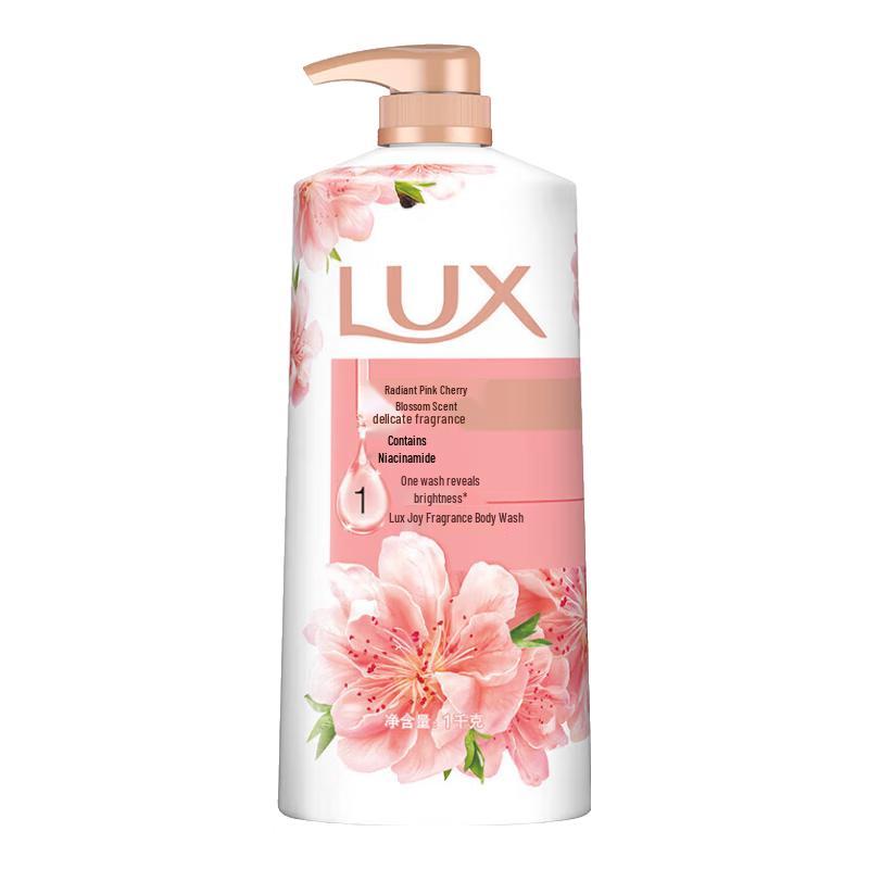 LUX Brightening Pink Cherry Blossom Fragrance Shower Gel