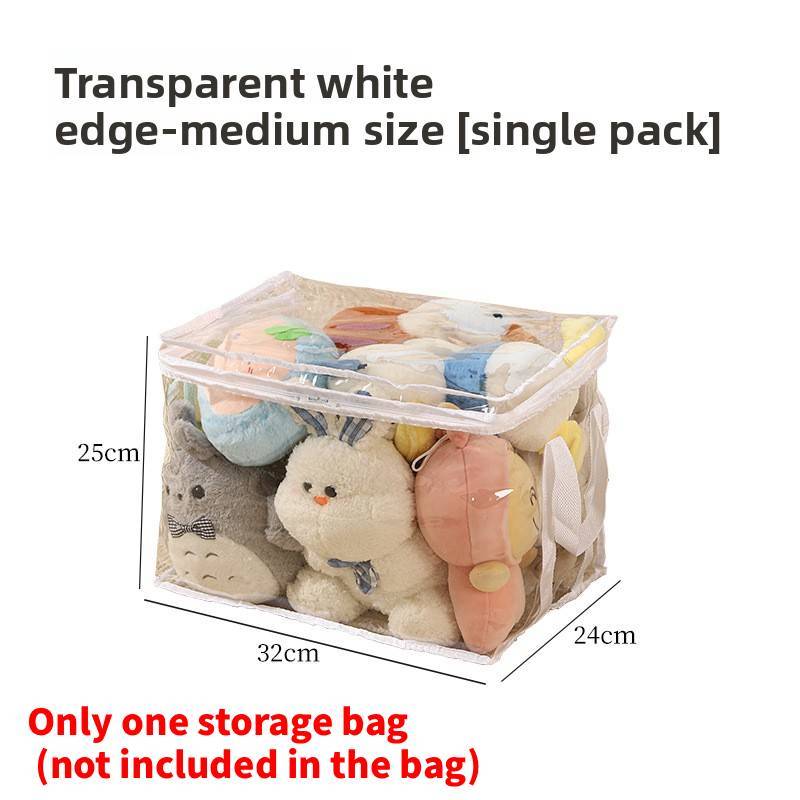 Modern Cubic Pvc Toy Storage Bag With Foldable Waterproof Design For Bedroom And Living Room Organization