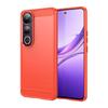 For Vivo V50 Lite Case Shockproof Anti-knock Soft Silicone Carbon Fiber Back Cover For Vivo V50 Lite Case For Vivo V50 Lite Case