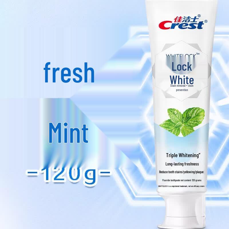 Crest Ocean Mint Dual-Color Whitening Toothpaste
