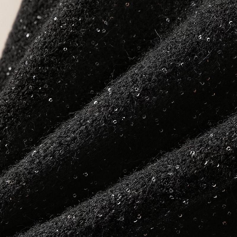 Women's Starry Knit Wool V-Neck Vest