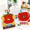 Mini Standing Calendar Appl Shape Desktop Calendar New 2027 Desk Calendar  School Supplies
