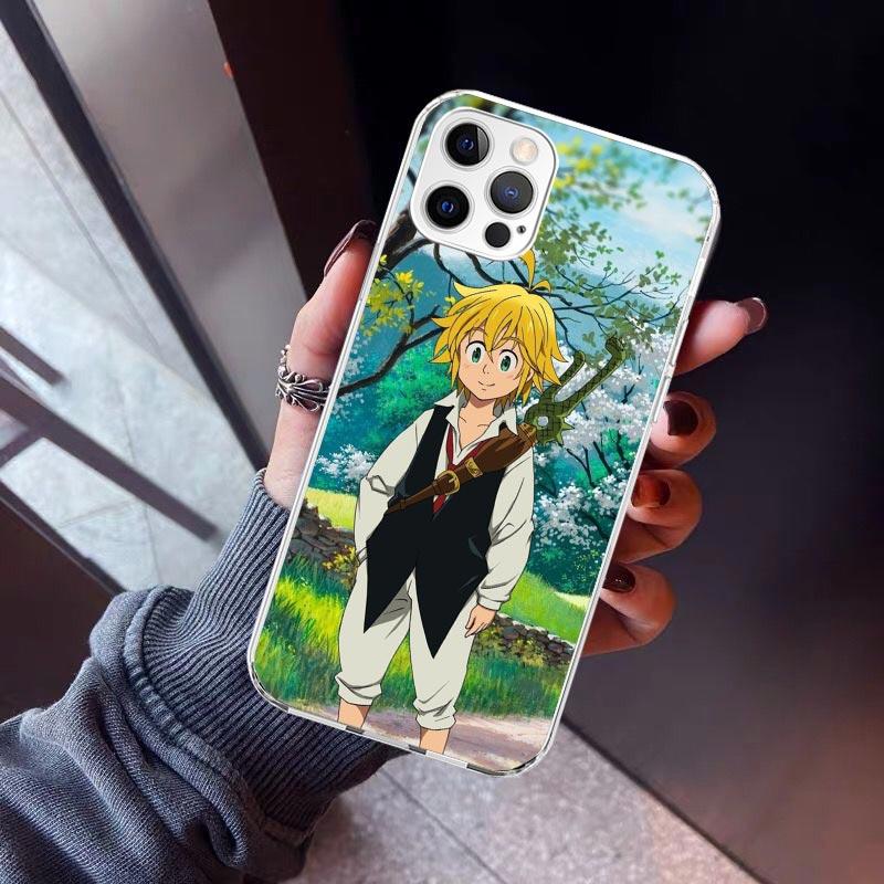 Seven D-Deadly Sins Meliodas Phone Case For iPhone 17 Air 16 15 Pro Max 14 Plus 13 Mini 12 11 Cover 7 8 SE Silicone Shell Print
