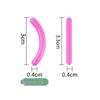 Multi-Color Durable Silicone Eyelash Curler Replacement Pads - High Elasticity and Long-Lasting