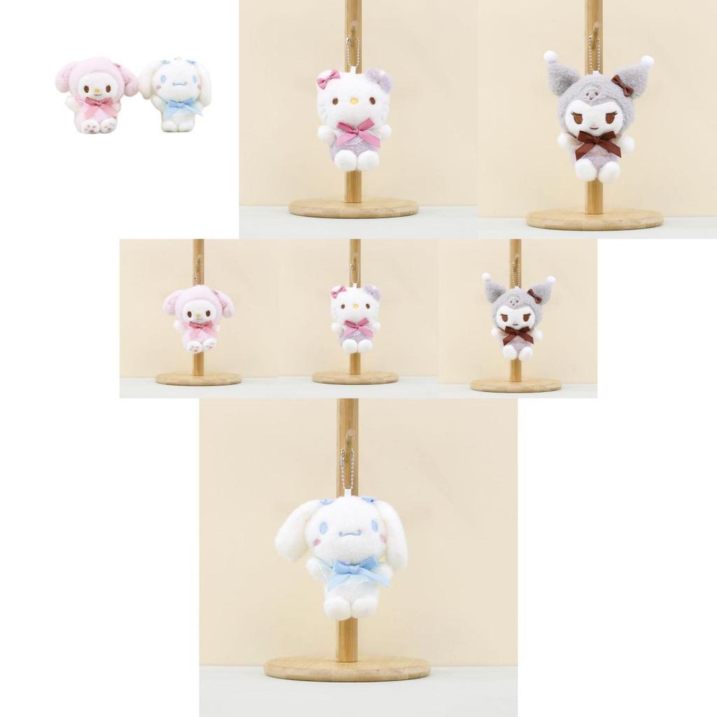 Charming Sanrio Plush Doll Keychain With Kuromi My Melody And Cinnamoroll Style