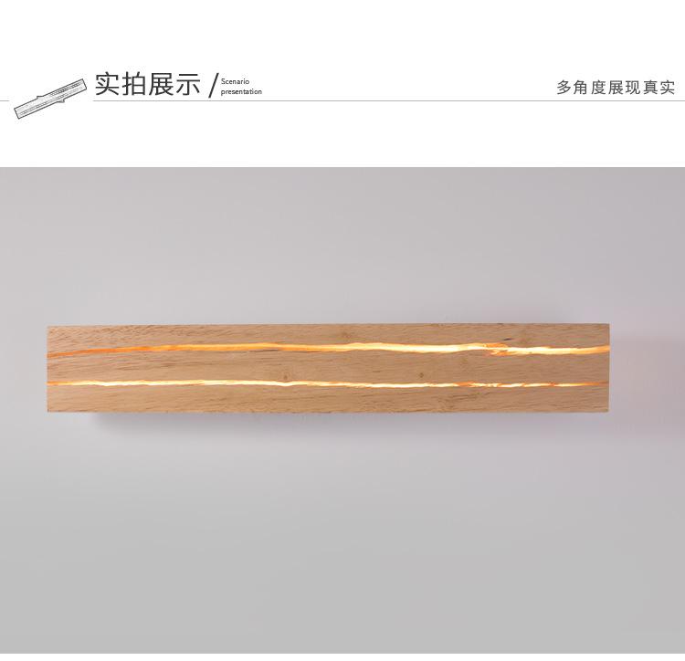 

Светодиодный деревянный настенный светильник Decorarion Creativity Crack бра светильники внутреннее освещение домашний декор спальня гостиная кухня кабинет warm light