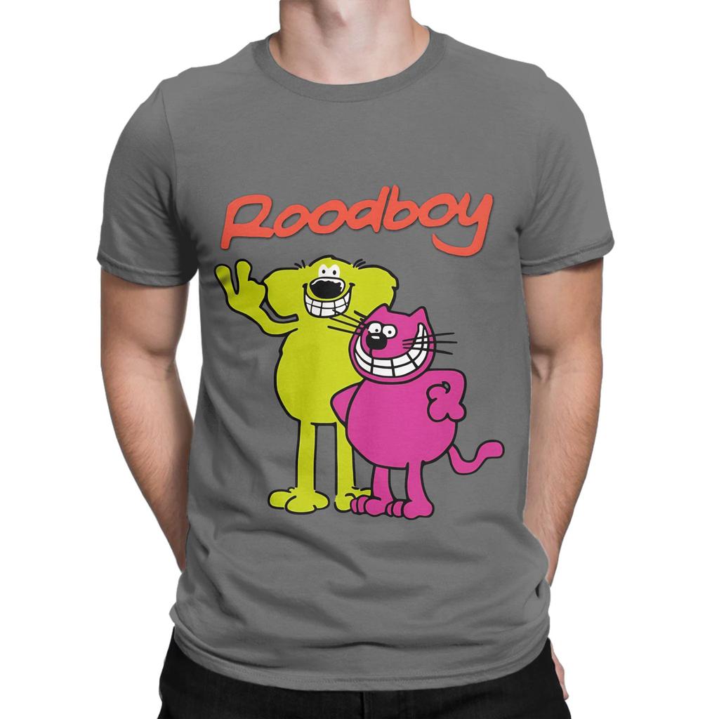 British Classic Kids TV 1970s Funny Graphic 100 Cotton TShirt Roobarb and cCustard Tees Tops For Unisex