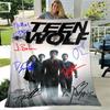 Film Teen Wolf Druckdecke warme Decke Flanschdecke weiche und bequeme Decke Haus Reise Decke Geburtstagsgeschenk