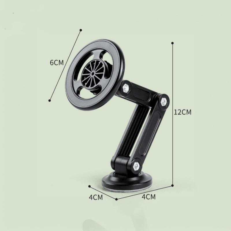 Multifunctional Magnetic Car Mount 360° Rotating Foldable Magnetic Mount For Car Accessories
