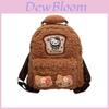 Hello Kitty Katzen-Plüschrucksack für Teenager und Erwachsene mit niedlichem Cartoon-Muster für Schule und Reisen