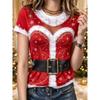 Summer Fashion Comfortable Loose Round Neck Short Sleeve Large Size T-shirt Abstract Style Role Playing 3d Pattern Women's Casual Sports T-shirt