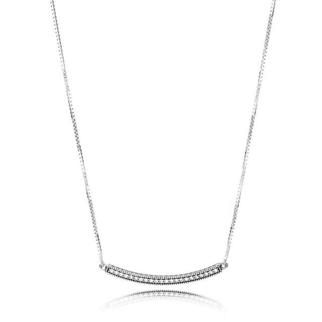 Tone Pan Model Hearts Of Winter Forever For Women Classic Vintage Allure Fairytale Tiara Glamour NecklaceVintage Necklaces