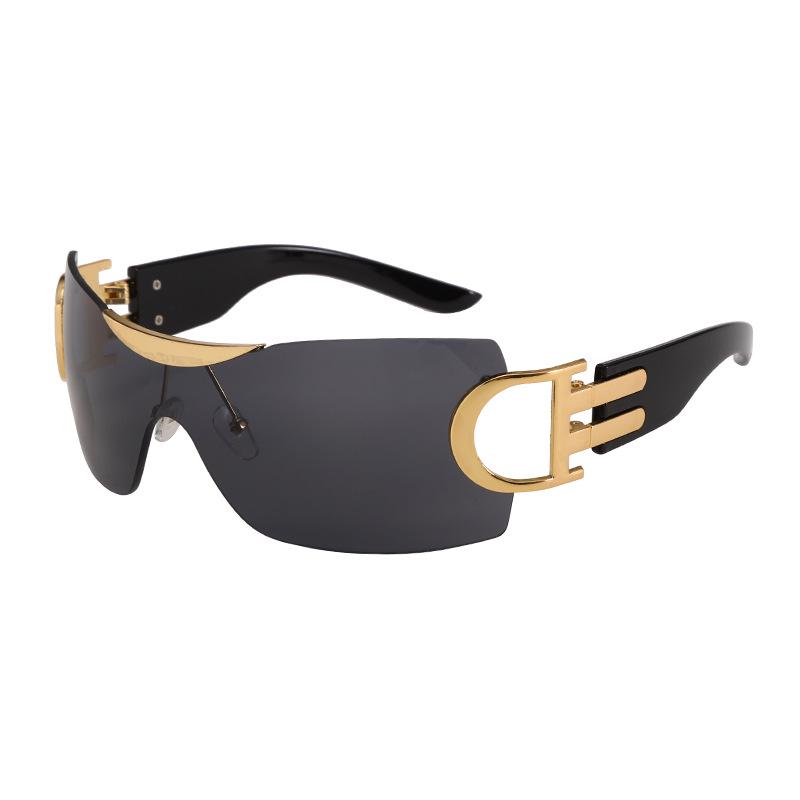 

2023 Y2K Frameless Outdoor Sports Sunglasses - UV Protection & Fashionable Sunshade