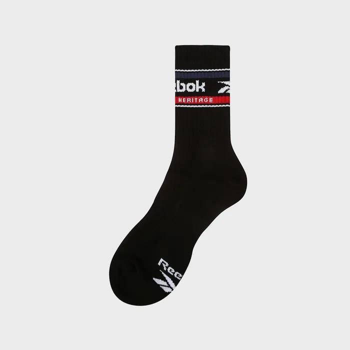 Graphic Crew Socks 3-Pack - White/White/Black