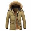 Winter Coat Plus Size Men Jacket Warm Overcoat Outwear Cotton Hooded Down Coat