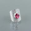 Pink Tourmaline Gemstone 925 Sterling Silver Handcrafted Jewelry Partywear Ring RR-17-3