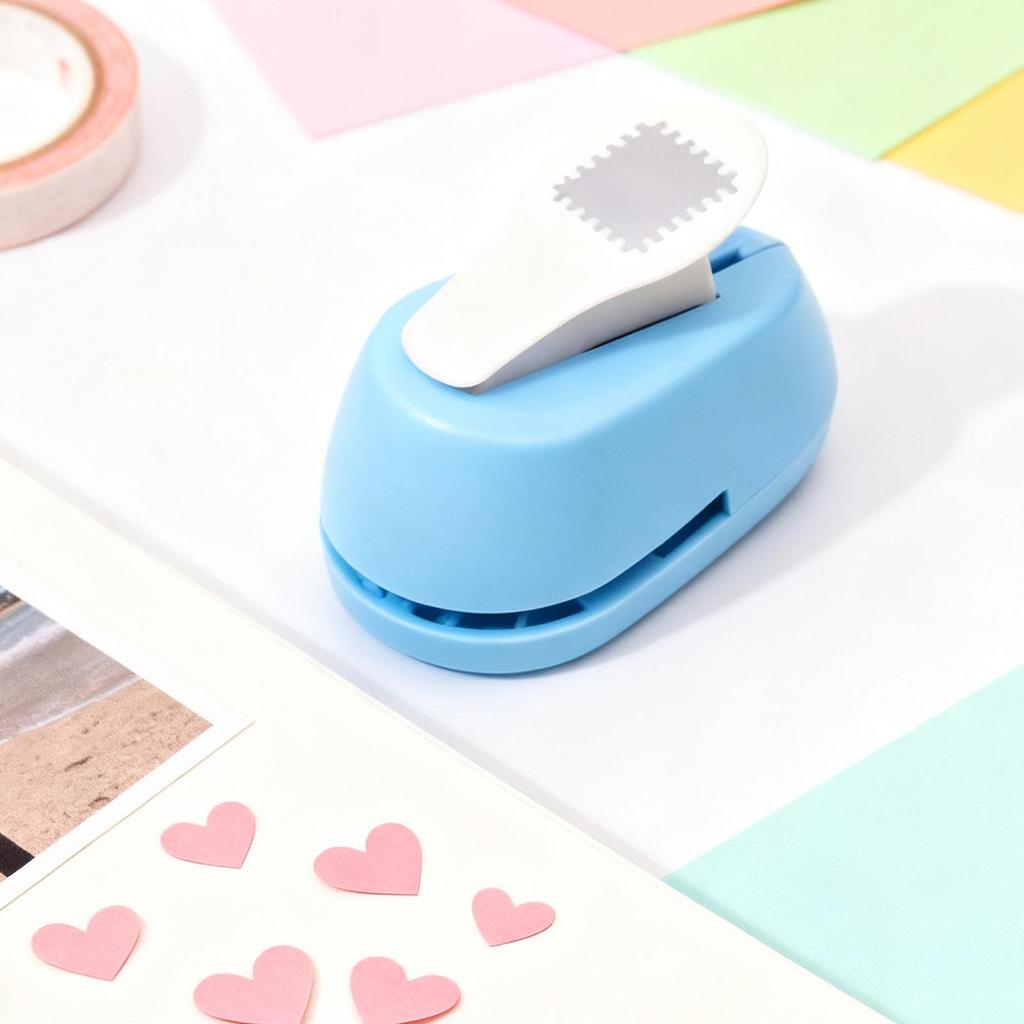 Postage Stamp Punch Square Manual Multi-Purpose Cutting Tools Stamp Hole Puncher for Cards Photo Album Envelope Letter Halloween