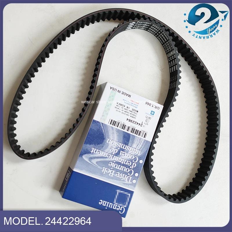Original Timing Belt 24422964 40802*24MM For Chevrolet Cruze Sonic Aveo Buick Regal Pontiac G3 Opel Astra Insignia Vectra Zafira
