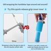 Antislip Badminton Overgrip Enhanced Grip Control Nonslip Sweat Absorbing Handle Wrap Badminton Racket Handle Cover