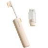 Portable Travel Toothbrush Set: Soft Bristles, Two-in-One Design, Toothpaste Storage, Essential for Trips