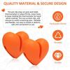 Heart Shape Hand-Free Barbecue Silicone Temp Probe Clip Pot Clip Thermometer Holder Kitchen Tool