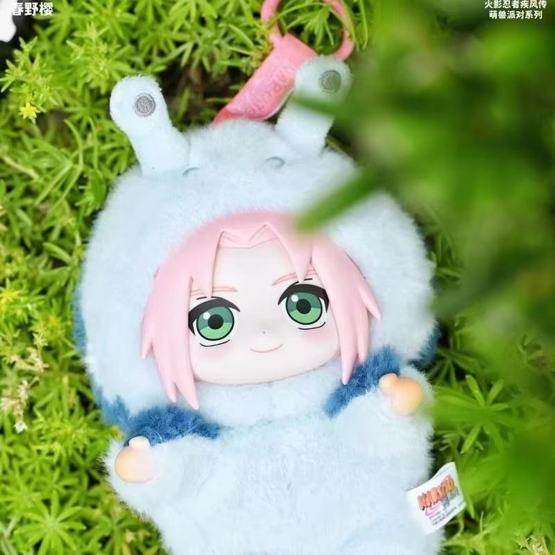 Authentic EAKI Naruto Shippuden Plushie Figure Cute Party Gift For Women Collectible Action Figure Blind Box Edition