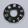 New Top Cover Button Mode Dial For 6D+3M Glue Camera Repair Parts Dial Turntable