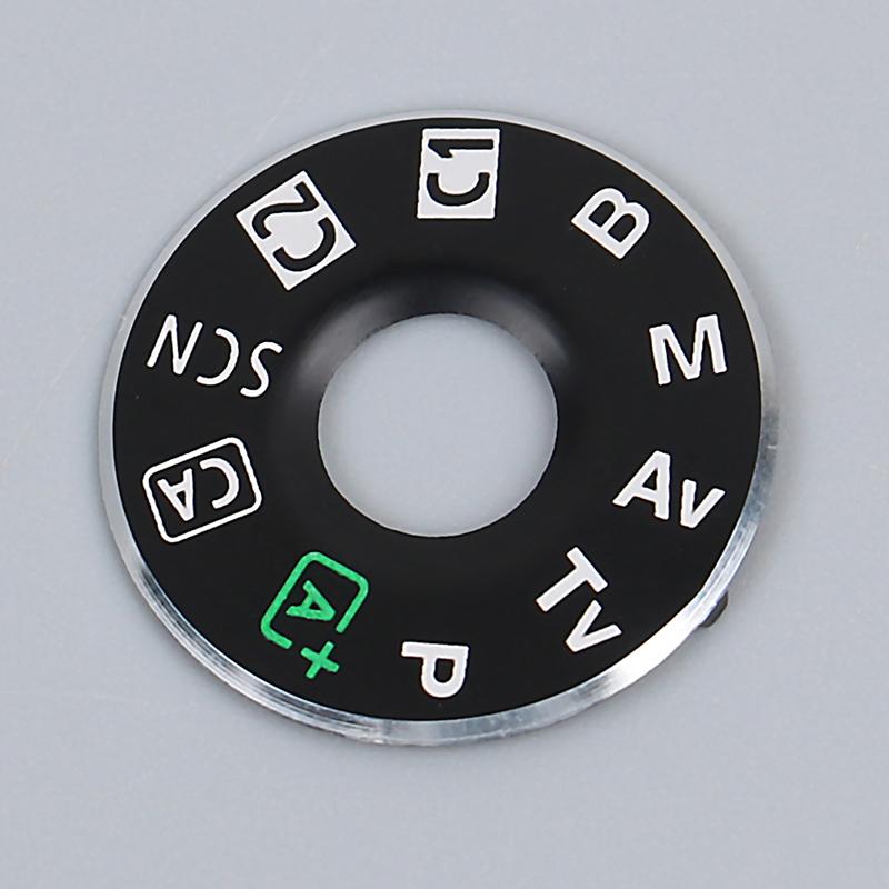 New Top Cover Button Mode Dial For 6D+3M Glue Camera Repair Parts Dial Turntable