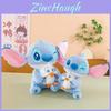 Lilo Stitch Plüschtier mit PP-Baumwollfüllung Weicher Cartoon-Charakter für Kinder Geschenk