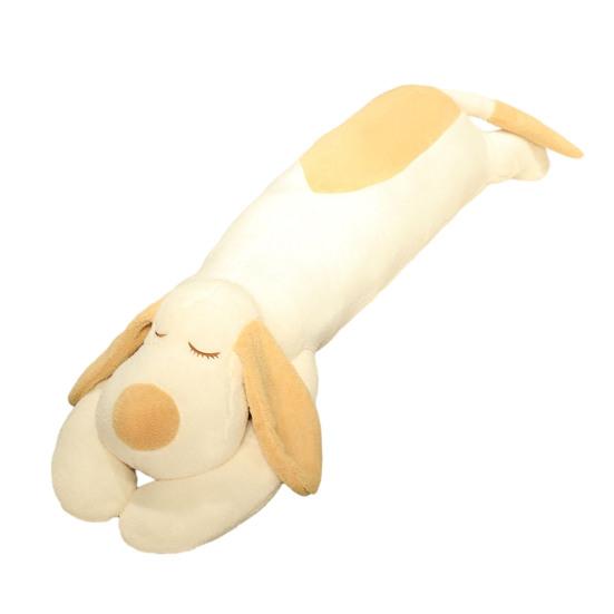 Cute Huge Long Dog Plush Doll Stuffed Animal Super Soft Puppy Hugging Pillow Cushion Body Lumbar Nap Support Sofa Decor