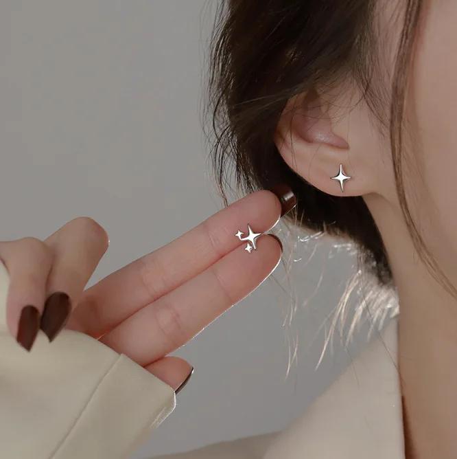 Golden Big hoop Earrings Korean Geometry Metal Earrings For women Female Retro Drop Earrings Trend Fashion Jewelry