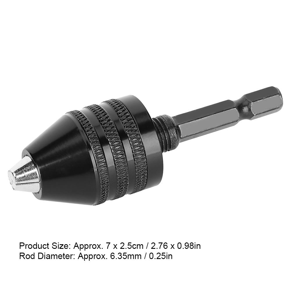 Grinder Chuck Accessory Short M8 X 0.75 Chuck Rod Set for 3Jaw   Drill Bit(Short Tail M8 X 0.75 Chuck Rod Set )