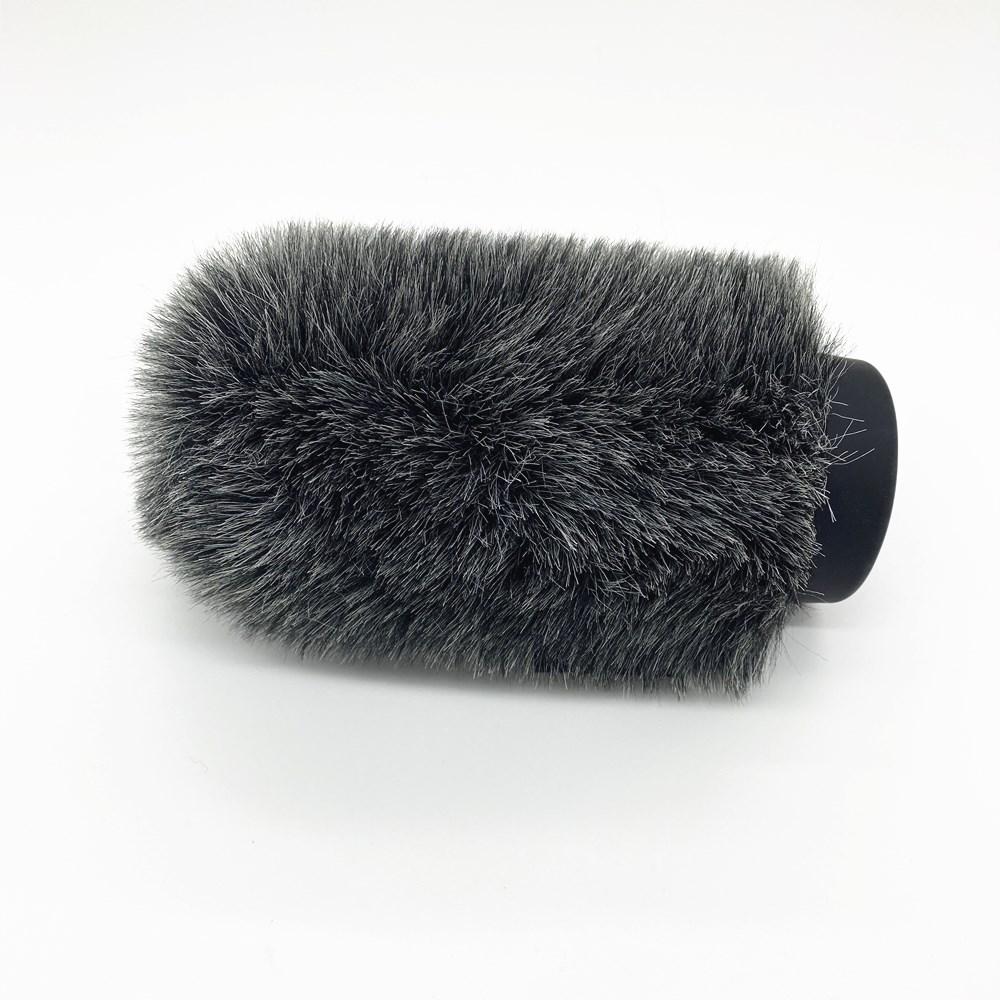 

Dead Cat Fur Windscreen Furry Windshield Muff For Sony ECM XM1 Condenser Microphone Wind Shield Protection Outdoor Interview Mic сірий