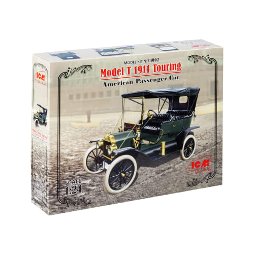 ICM 1/24 Model T Ford 1911 Touring Plastic Model