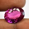 Vintage Natural Purple Sapphire 12.45 Ct Certified Oval Cut Gemstone