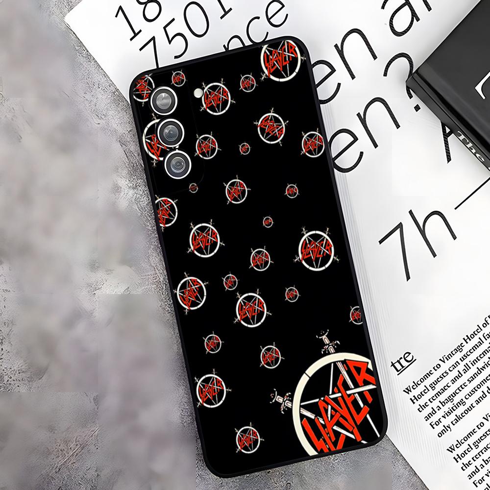 Slayer Heavy Metal Rocková Kapela Pouzdro na Telefon Pro Samsung S26 S25 Edge S24 S23 S22 S21 S20 Ultra Plus Fe Galaxy A54 A53 A34 A25 A16 Co