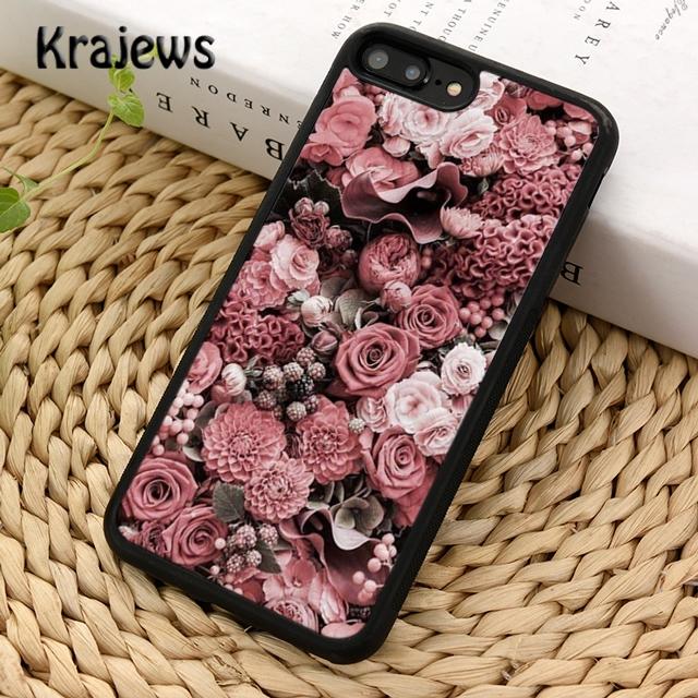 Large swath of pink flowers Phone Case Cover For iPhone 17 Air 16 15 14 plus 12 13 pro max coque Shell Fundas