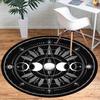 1pc Retro 1011026549 Pattern Round Floor Mat, Non-slip for Living Room Bedroom Chair Carpets Home Decor Gifts, Home Decor Room Decor Outdoor