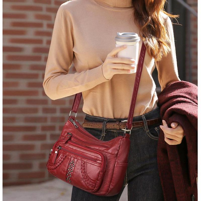 Geantă Crossbody Slant de modă All-Match Geantă de damă Rucsac de călătorie Genți de umăr mici casual