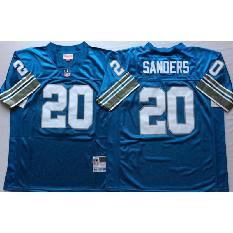 Retro Vintage Lions Tým 20 Americký Fotbalový Dres Vyšívaný Sportovní Oblečení Unisex Bavlněná Směs Limitovaná Edice