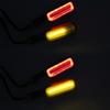 10mm Motorcycle LED Turn Signals Light Blinker Flowing Water Indicators Lamp Flasher Front Rear Lamp For Kawasaki Yamaha