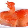 Beautiful Compact Role-playing PVC Mini Simulation Kitchen Red-Cooked Chicken Toy for Micro Landscape Pretend Food Play